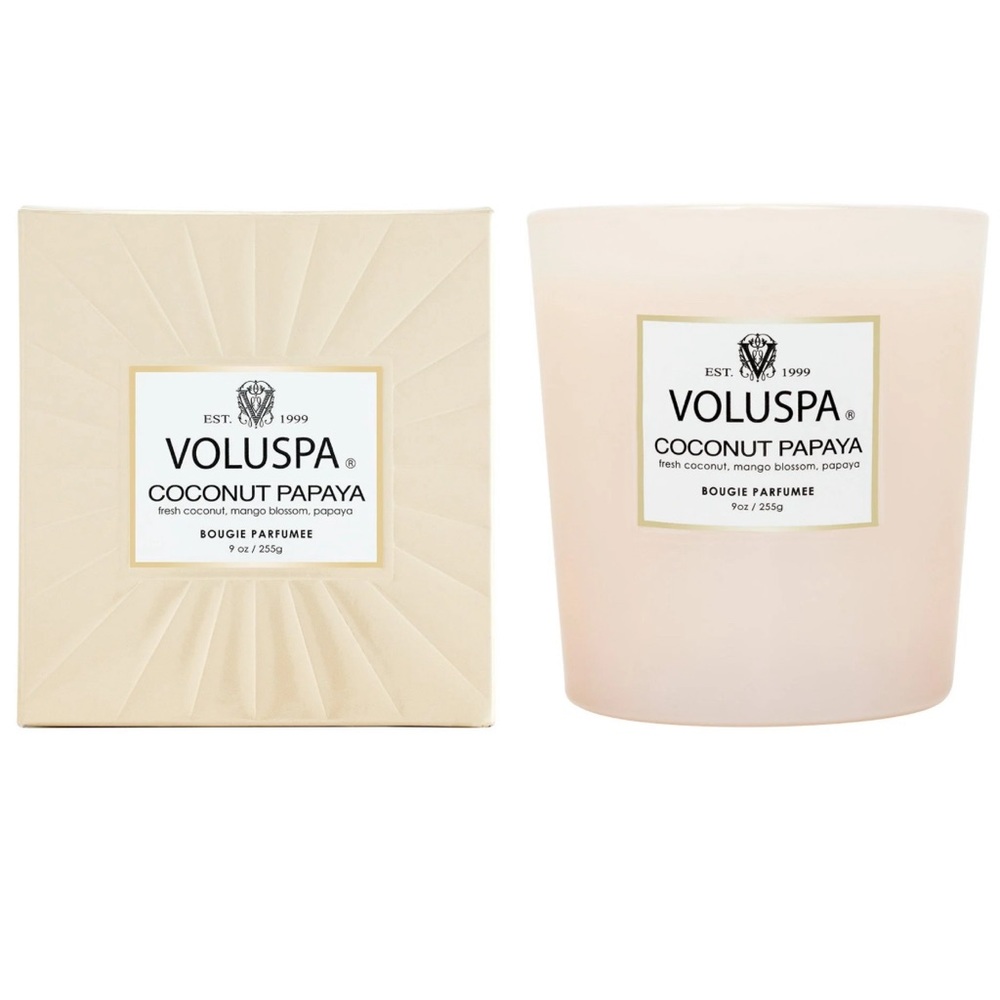 VOLUSPA COCONUT PAPAYA CANDLE